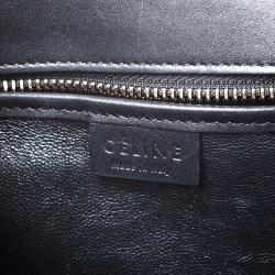 Pre Owned Celine Tricolor Leather Nano Luggage Tote