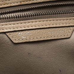 مملوكة مسبقًا حقيبة يد سيلين ميني لاغيدج جلد بيج