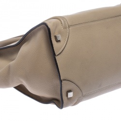 مملوكة مسبقًا حقيبة يد سيلين ميني لاغيدج جلد بيج