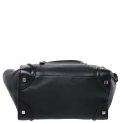 مملوكة مسبقًا Celine Black Leather Mini Luggage Tote