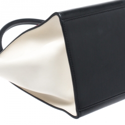Pre Owned Celine Tricolor Leather Medium Trapeze Bag
