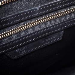 Pre Owned حقيبة يد سيلين ميني لاغيدج كانفاس و سويدي و جلد ثلاثي اللون