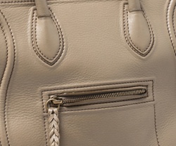 Pre Owned حقيبة يد سيلين لاغيج فنتوم متوسطة جلد بيج