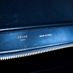 Pre Owned Celine Tri Color Leather Medium Trapeze Bag