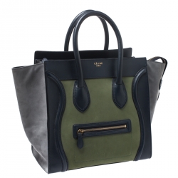 Pre Owned حقيبة يد سيلين ميني لاغيدج نوبوك و جلد متعدد الألوان