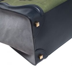 Pre Owned حقيبة يد سيلين ميني لاغيدج نوبوك و جلد متعدد الألوان