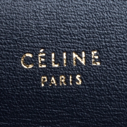 Pre Owned Celine Multicolor Leather and python Pocket Envelope Shoulder Bag