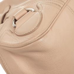 Pre Owned Celine Pink Leather Powder Clandestine Bag