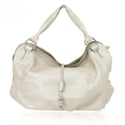 Pre Owned Celine Metallic Leather 'Bittersweet' Large Hobo Handbag