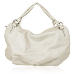Pre Owned Celine Metallic Leather 'Bittersweet' Large Hobo Handbag