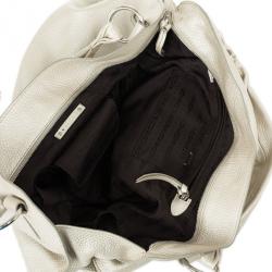 Pre Owned Celine Metallic Leather 'Bittersweet' Large Hobo Handbag