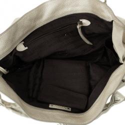 Pre Owned Celine Metallic Leather 'Bittersweet' Large Hobo Handbag