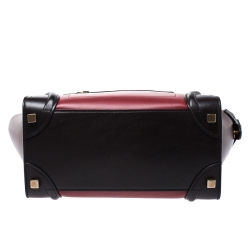 Pre Owned حقيبة يد سيلين مايكرو لاغدغ جلد ثلاثية  اللون