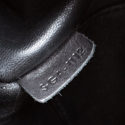 مملوكة مسبقًا Celine Black Python and Leather Nano Luggage Tote