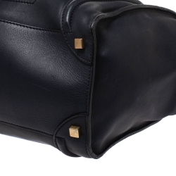 Pre Owned حقيبة سيلين جلد ازرق كحلي للكتف