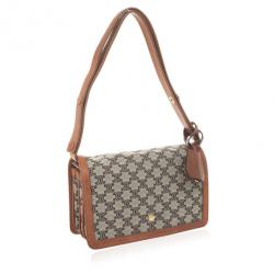 Pre Owned Celine Small Logo Shoulder Bag