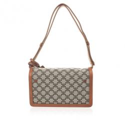 Pre Owned Celine Small Logo Shoulder Bag