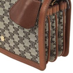 Pre Owned Celine Small Logo Shoulder Bag