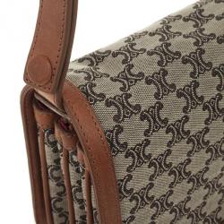 Pre Owned Celine Small Logo Shoulder Bag