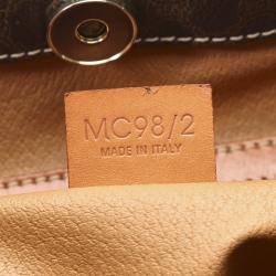 Pre Owned Celine Brown Macadam Canvas Tote Bag