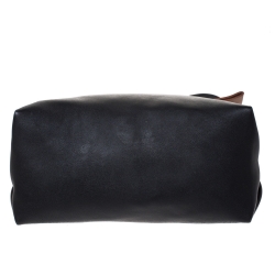 Pre Owned Celine Tri Color Leather All Soft Bag with Pouch