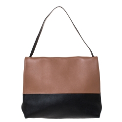 Pre Owned Celine Tri Color Leather All Soft Bag with Pouch