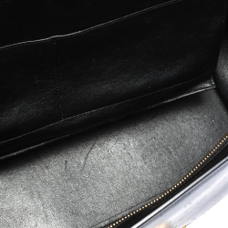 Pre Owned حقيبة سيلين ترابيز جلد أحمر وسويدي متوسطة