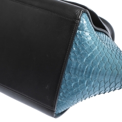 Pre Owned حقيبة سيلين ترابيز جلد أحمر وسويدي متوسطة