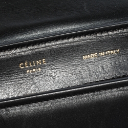 Pre Owned حقيبة سيلين ترابيز جلد أحمر وسويدي متوسطة