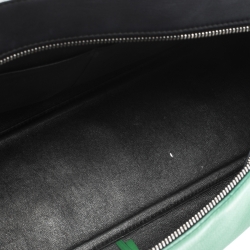 Pre Owned Celine Tri Color Leather Medium Edge Bag