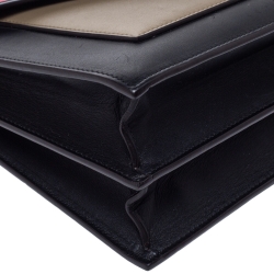 Pre Owned Celine Multicolor Leather Pocket Envelope Shoulder Bag