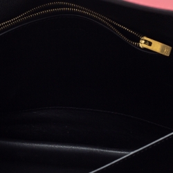 Pre Owned Celine Multicolor Leather Pocket Envelope Shoulder Bag