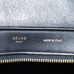 Pre Owned Celine Tri Color Leather Medium Trapeze Bag