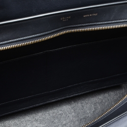Pre Owned Celine Tri Color Leather Medium Trapeze Bag