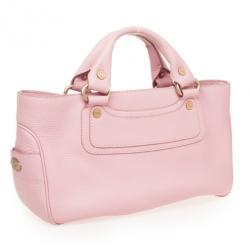 Pre Owned Celine Pink Leather Boogie Tote