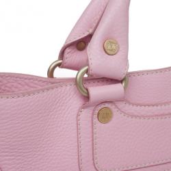 Pre Owned Celine Pink Leather Boogie Tote