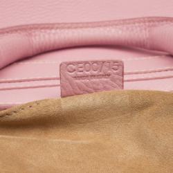 Pre Owned Celine Pink Leather Boogie Tote