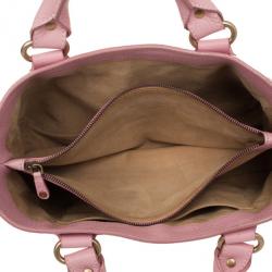 Pre Owned Celine Pink Leather Boogie Tote