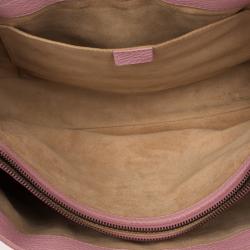 Pre Owned Celine Pink Leather Boogie Tote