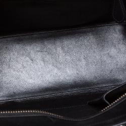 Pre Owned Celine Tri Color Leather Micro Luggage Tote