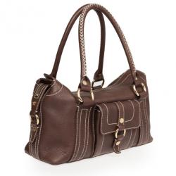 Pre Owned Celine Brown Leather Classic Tote