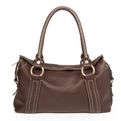 Pre Owned Celine Brown Leather Classic Tote