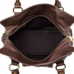 Pre Owned Celine Brown Leather Classic Tote