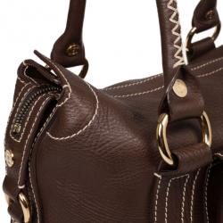 Pre Owned Celine Brown Leather Classic Tote