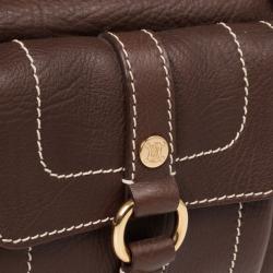 Pre Owned Celine Brown Leather Classic Tote
