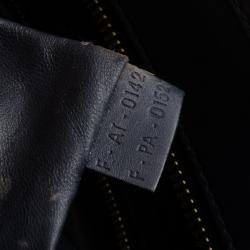 Pre Owned Celine Suede Tricolor Mini Luggage Bag