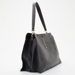 Pre Owned Celine Black Leather New Shoulder Bag 2012 Collection