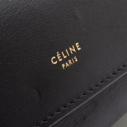 Pre Owned Celine Black Leather New Shoulder Bag 2012 Collection