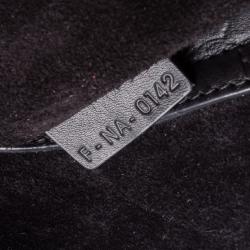 Pre Owned Celine Black Croc Embossed Phantom