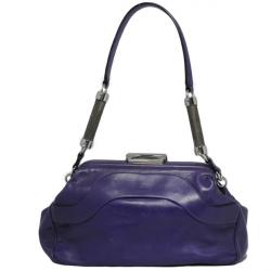 Pre Owned Celine Leather Shoulder Bag